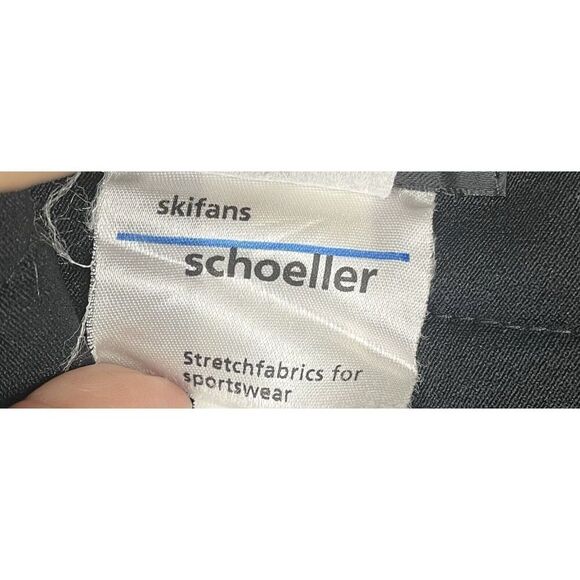 OSSI Skiwear Vintage High Waist Stirrup Black Pant Size Womens Size 8 Wool Blend - Picture 9 of 10